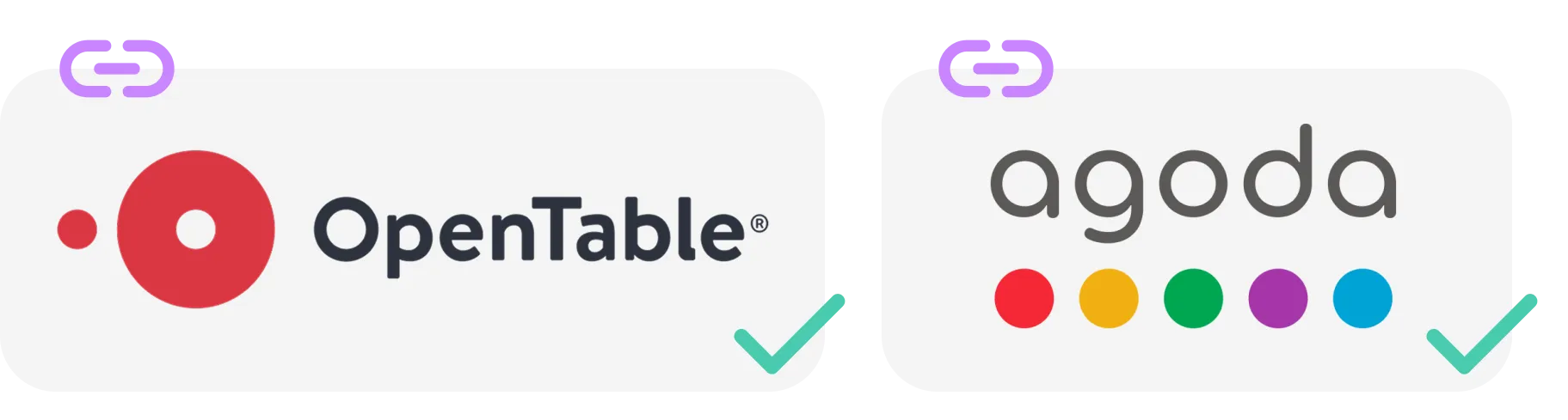 New integrations